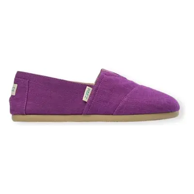 Paez Gum Classic W - Combi Linen Amethyst Gyékény talpú cipők Lila