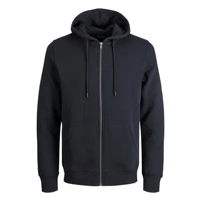 Jack & Jones JJESTAR BASIC SWEAT ZIP HOOD NOOS 12210830 Pulóverek Fekete