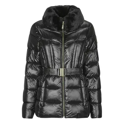 MICHAEL Michael Kors PACKABLE JACKET W FX FUR TRIM Steppelt kabátok Fekete