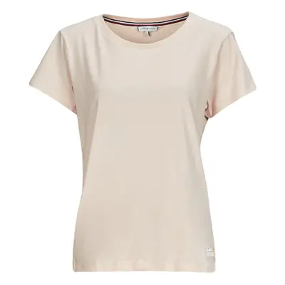 Tommy Hilfiger SHORT SLEEVE T-SHIRT Rövid ujjú pólók Bézs