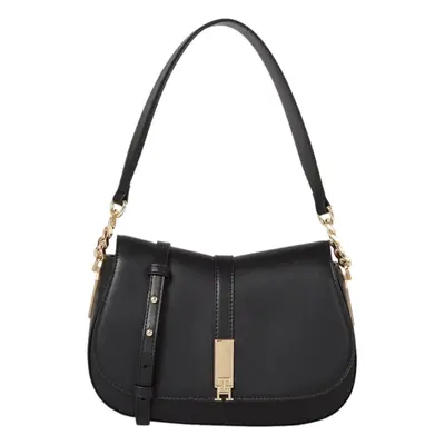 Tommy Hilfiger TH HERITAGE SADDLE BAG AW0AW16467 Táskák Fekete