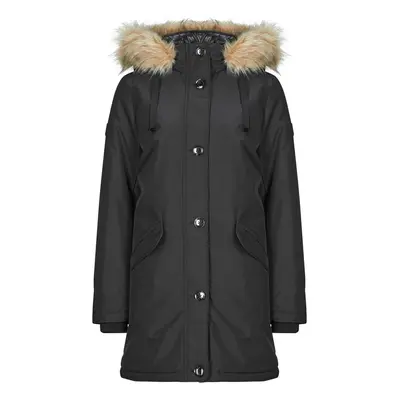 Lauren Ralph Lauren PFR NNQL 32"-INSULATED-COAT Parka kabátok Fekete