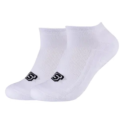 Skechers 2PPK Basic Cushioned Sneaker Socks Sport zoknik Fehér