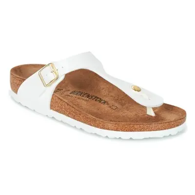 Birkenstock GIZEH Lábujjközös papucsok Fehér