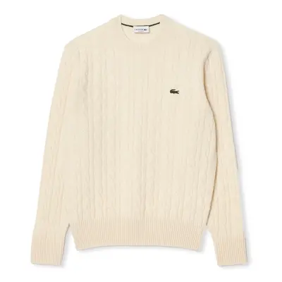 Lacoste Knit AH2924 - Blanc Pulóverek Bézs