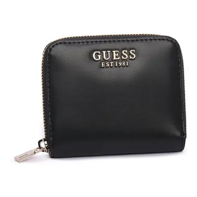 Guess BLA LAUREL SLG ZIP Pénztárcák Fekete