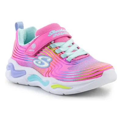 Skechers S-Lights Wavy Beams 302338L-PKMT Pink/Multi Szandálok / Saruk Rózsaszín