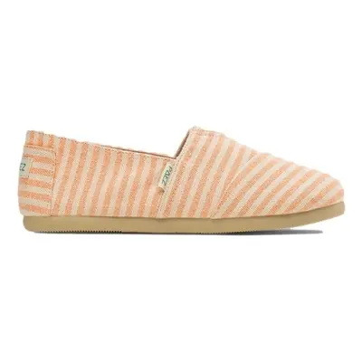 Paez Gum Classic W - Surfy Lurex Blush Gyékény talpú cipők Narancssárga