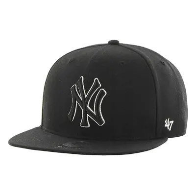 '47 Brand MLB New York Yankees No Shot Cap Baseball sapkák Fekete