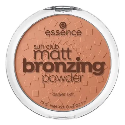 Essence Sun Club Bronzing Powder - 02 Sunny Pirosítók & púderek Narancssárga