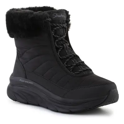 Skechers D`lux Walker - Winter Solstice Black 167388-BBK Csizmák Fekete