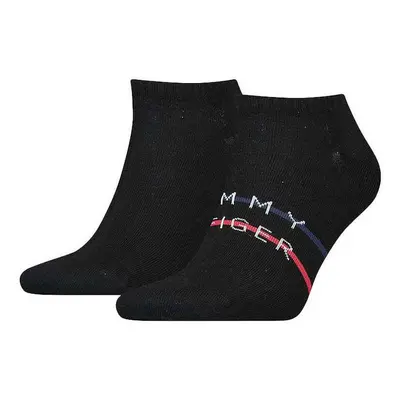 Tommy Hilfiger Sneaker Two Pack Socks Black Zoknik Fekete