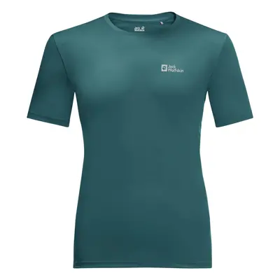 Jack Wolfskin Tech Tee M Rövid ujjú pólók Zöld