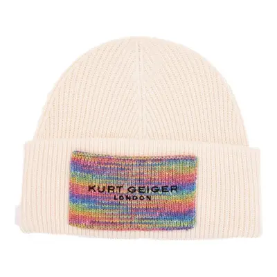 Kurt Geiger London KGL KNITTED BEANIE Baseball sapkák Bézs