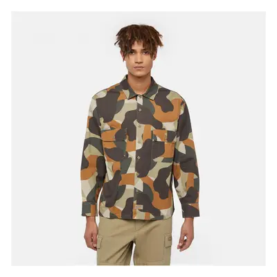 Dickies Camo canvas work shirt Hosszú ujjú ingek Zöld