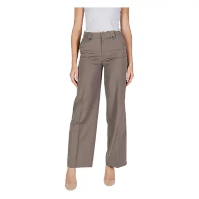 Only ONLASHLEY HW WIDE PANT BF TLR 15332218 Lenge nadrágok Szürke