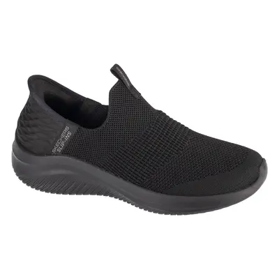 Skechers Slip-Ins: Ultra Flex 3.0 - Cozy Streak Rövid szárú edzőcipők Fekete