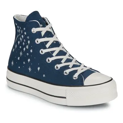 Converse CHUCK TAYLOR ALL STAR LIFT Magas szárú edzőcipők Kék