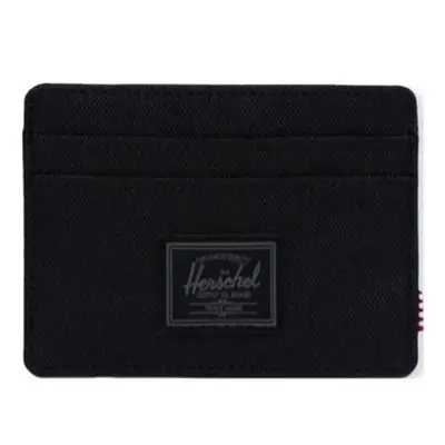 Herschel Charlie Eco Wallet - Black Tonal Pénztárcák Fekete