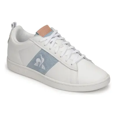 Le Coq Sportif COURTCLASSIC W DENIM Rövid szárú edzőcipők Fehér