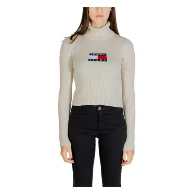 Tommy Hilfiger TJW MELANGE TRTLNCK DW0DW18678 Pulóverek Bézs