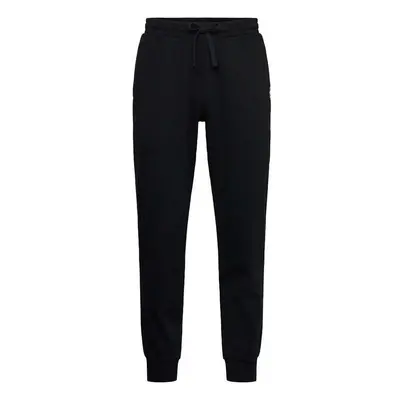 Emporio Armani Lounge Cotton Blend Joggers Black Futónadrágok / Melegítők Fekete