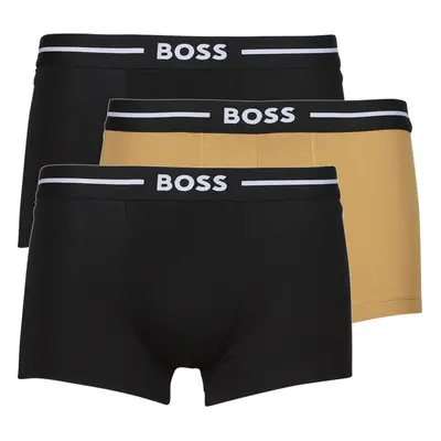 BOSS Trunk 3P Bold Boxerek Fekete