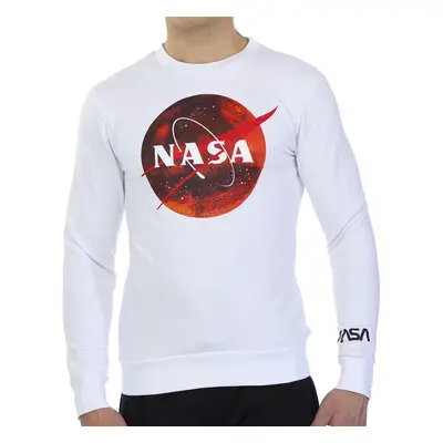 Nasa MARS12S-WHITE Pulóverek Fehér