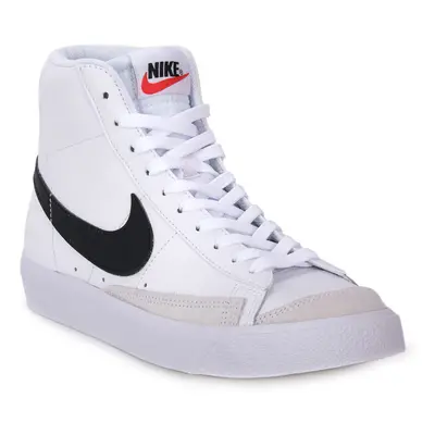 Nike 100 BLAZER MID 77 GS Divat edzőcipők Fehér