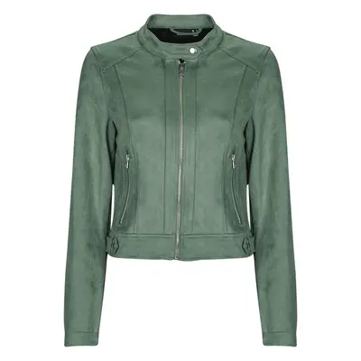 Vero Moda VMJOSE MARI SHORT FAUX SUEDE JACKET BOOS Bőrkabátok Zöld