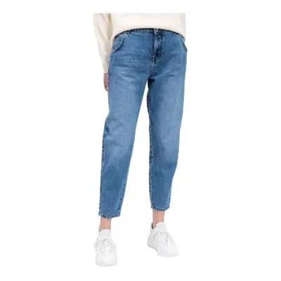 Only Jeans Troy Life - Medium Blue Denim Egyenes szárú farmerek Kék