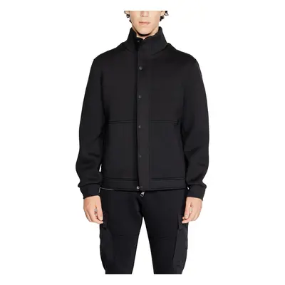 Antony Morato STRETCH SCUBA VISCOSE MMCO00895-FA150172 Parka kabátok Fekete