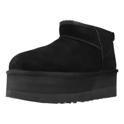 UGG CLASSIC ULTRA MINI PLATF Csizmák Fekete