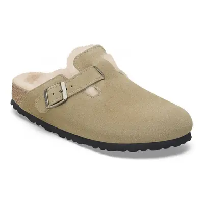 Birkenstock Boston shearling leve Szandálok / Saruk Bézs