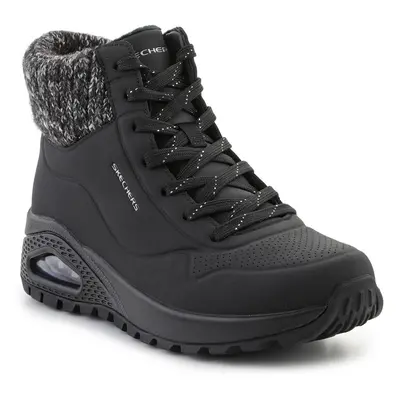 Skechers Uno Rugged - Darling 167988-BLK Black Csizmák Fekete