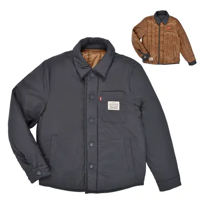 Levis LVB REVERSIBLE QUILTED SHACKET Steppelt kabátok Fekete