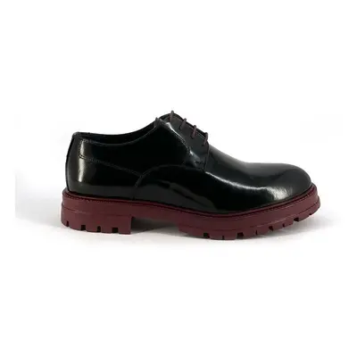 Duca Di Morrone Italo - Leather Black/Burgundy Alsóváros Fekete