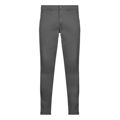 Selected SLHSLIM-NEW MILES 175 FLEX CHINO Chino nadrágok / Carrot nadrágok Szürke