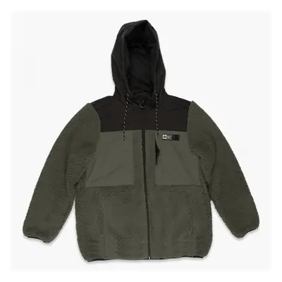 Salty Crew Kodiak high pile sherpa jacket Kabátok / Blézerek Zöld