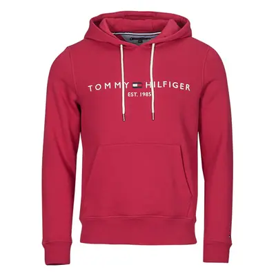 Tommy Hilfiger TOMMY LOGO HOODY Pulóverek Bordó