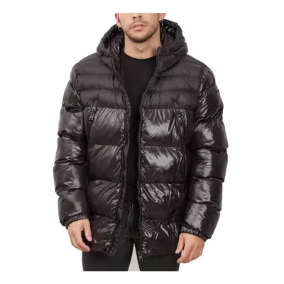 Geox M2628K TC162 M SILE HOOD JACKET Kabátok Fekete