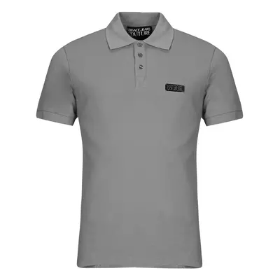 Versace Jeans Couture POLO77GAGT08 Rövid ujjú galléros pólók Szürke