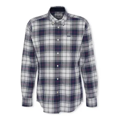 Barbour Shirt Fortrose Tailored - Blue Graphite Hosszú ujjú ingek Kék