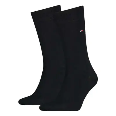 Tommy Hilfiger Two Pack Knitted Classic Socks Black Zoknik Fekete