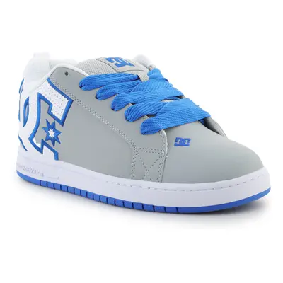 DC Shoes Court Graffik 300529-XSBW Grey/Blue/White Deszkás cipők Sokszínű