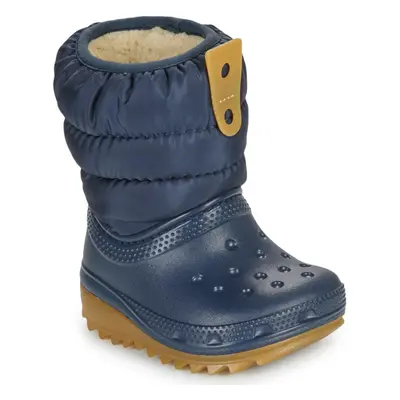 Crocs Classic Neo Puff Boot T Hótaposók Kék