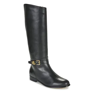 Lauren Ralph Lauren BROOKE TALL-BOOTS-TALL BOOT Városi csizmák Fekete