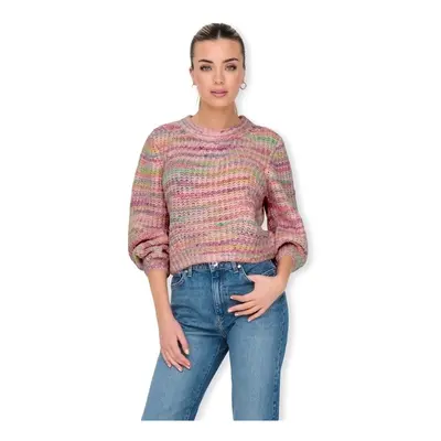 Only Noos Carma Knit - Silver Pink Pulóverek Sokszínű