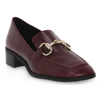 S.piero BORDEAUX FLAT RUBBER Mokkaszínek Piros