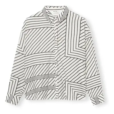 Compania Fantastica COMPAÑIA FANTÁSTICA Shirt 11124 - Stripes Blúzok Fehér